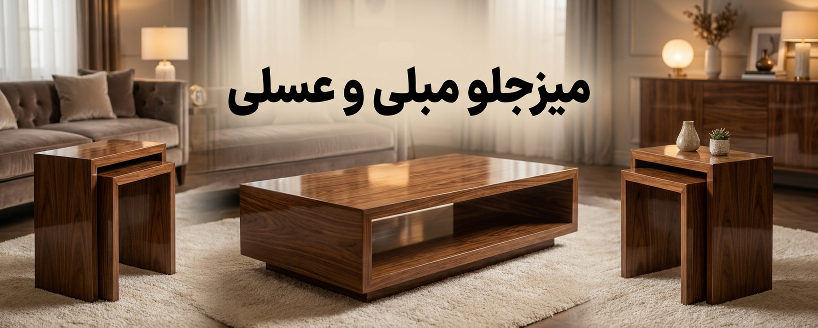میز جلو مبلی