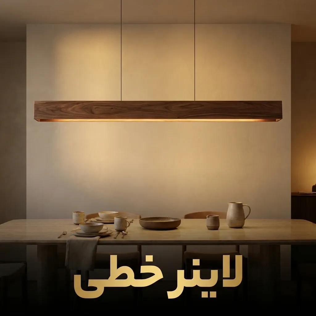 لوستر های لاینر خطی