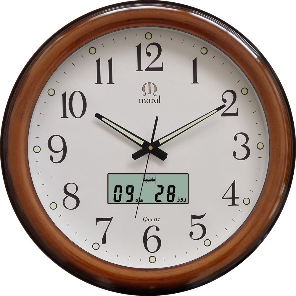 ساعت دیواری تقویم دار