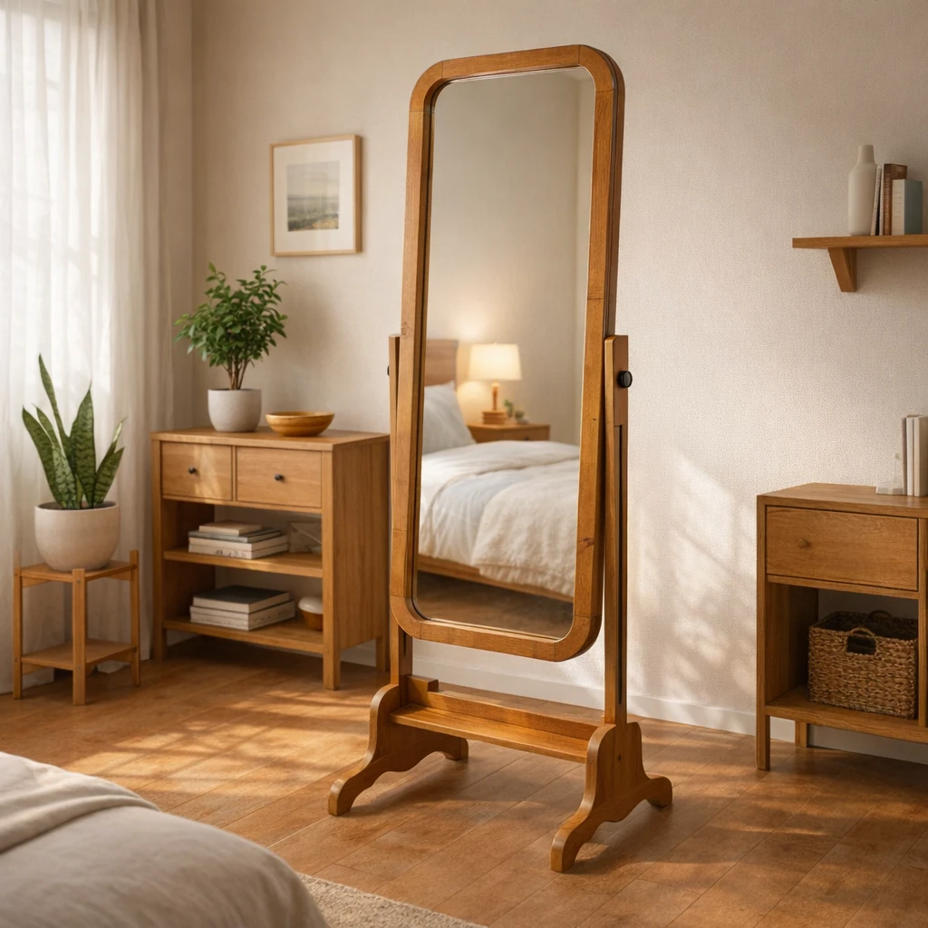 آینه ایستاده بدون کشو GHL101058