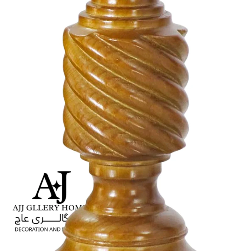 جاشمعی سه تکه چوبی