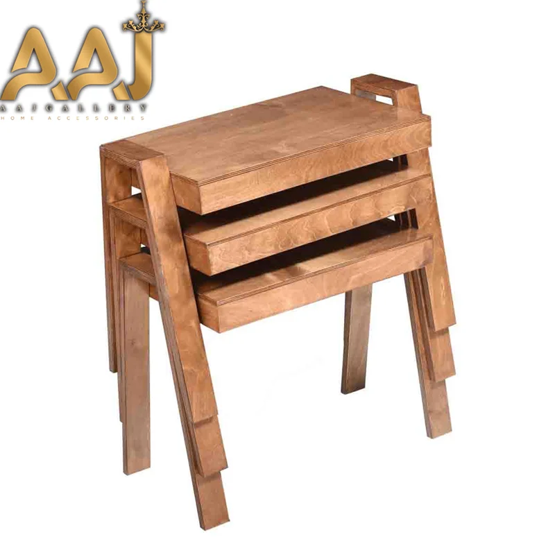 میز عسلی چوبی