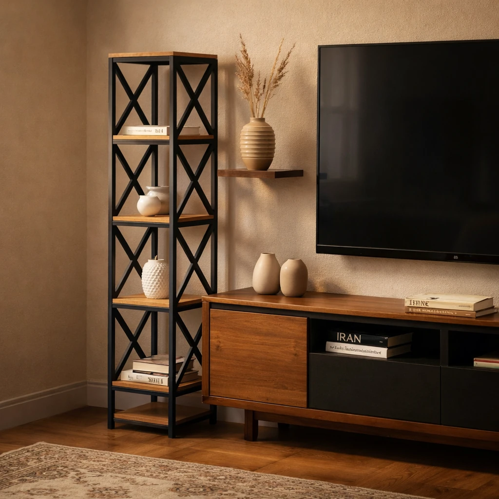 استند چوب فلز ۵ طبقه CIL500600