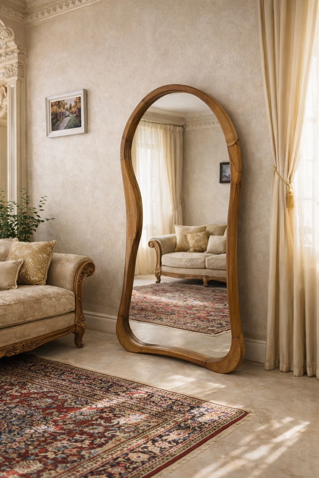 آینه بزرگ دکوراتیو